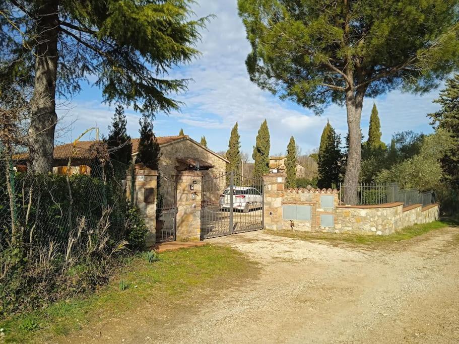 Villetta Con Parco Vicino San Gimignano Colle Val D'Elsa Eksteriør bilde