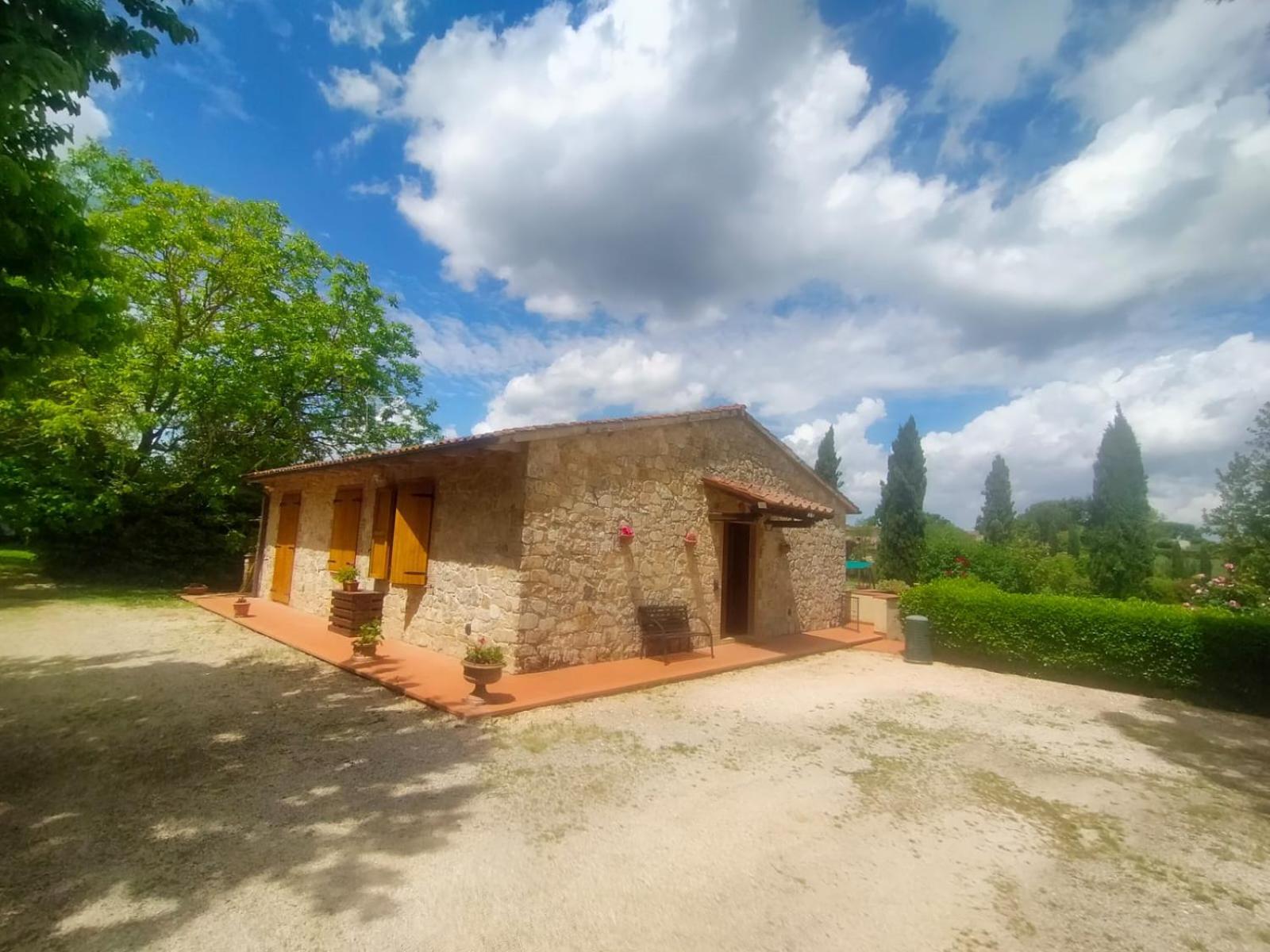 Villetta Con Parco Vicino San Gimignano Colle Val D'Elsa Eksteriør bilde
